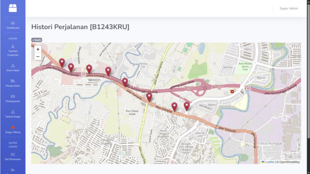 Web & IoT-Based Logistics Fleet Tracking Application
